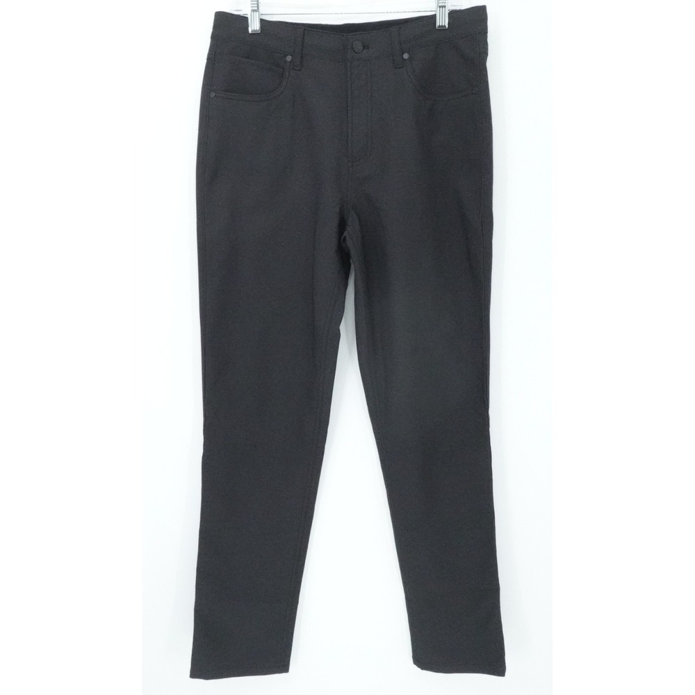 Ministry of Supply Men's Black Slim Chinos